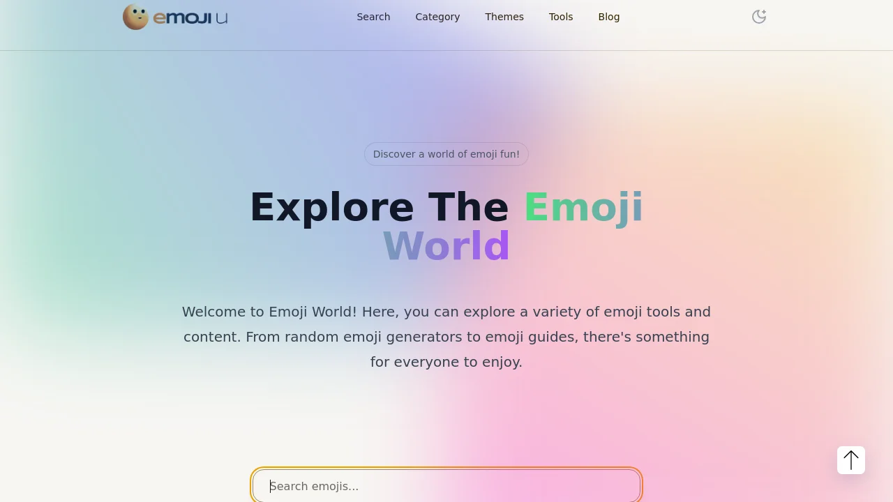 Emoji World