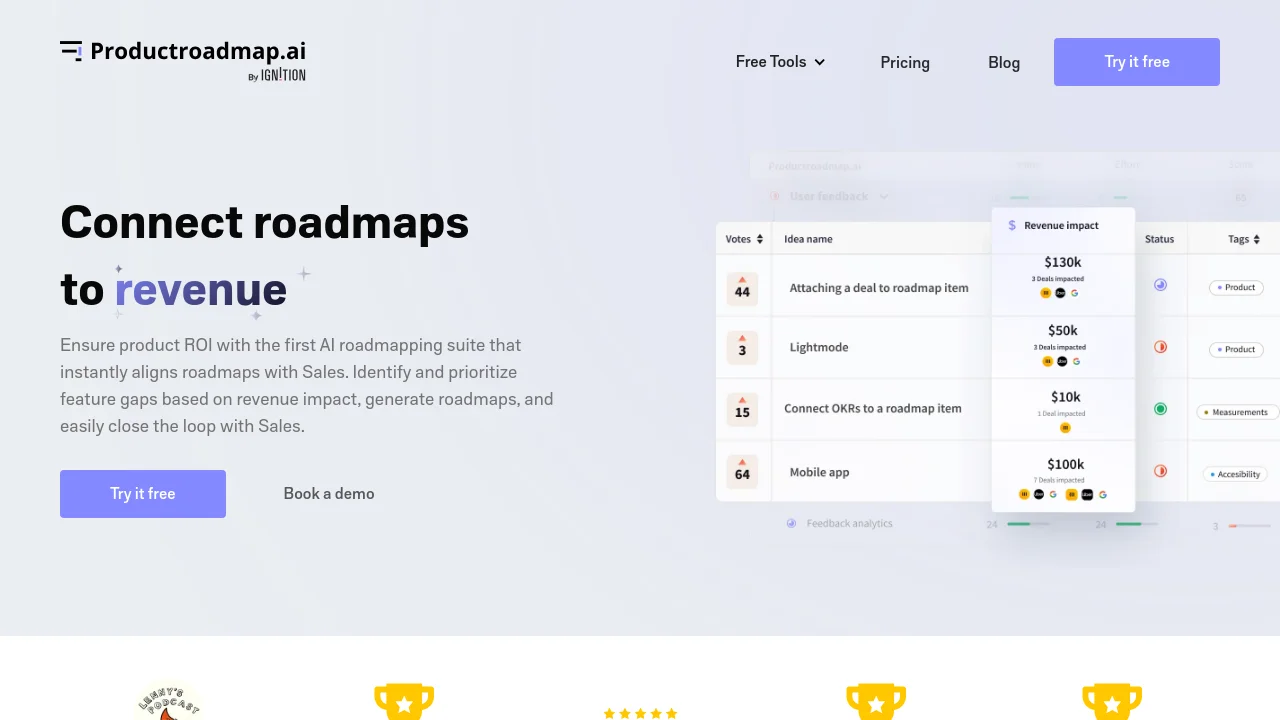 ProductRoadmap.ai