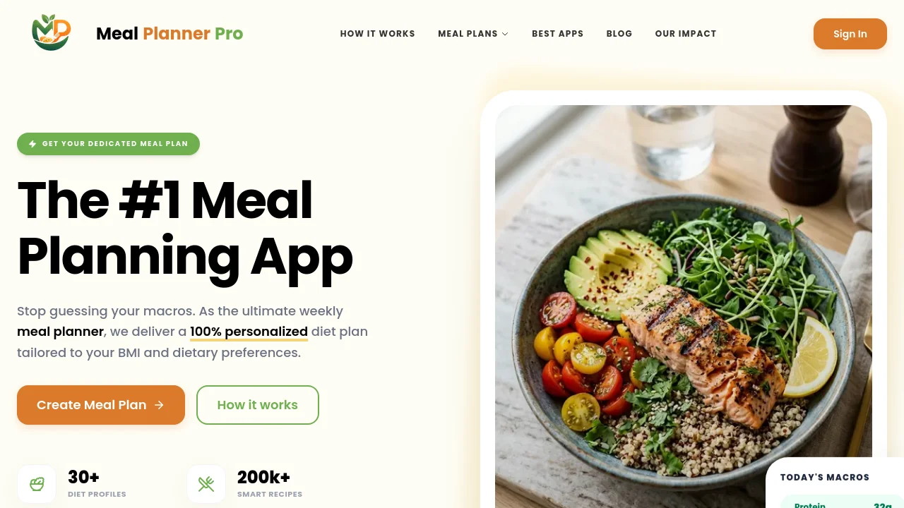 Meal Planner Pro