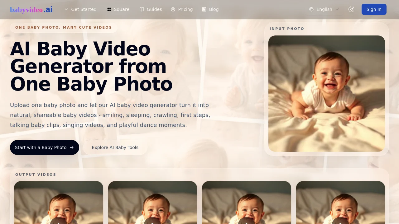 AI Baby Video