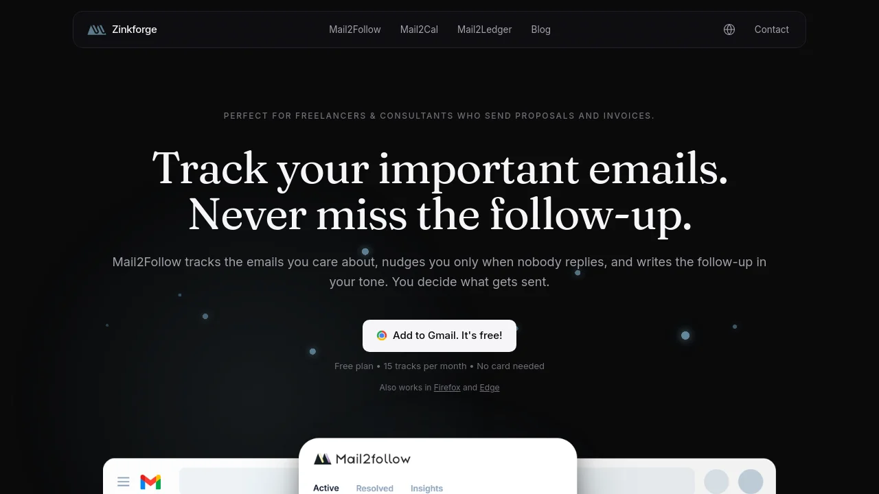 Mail2Follow