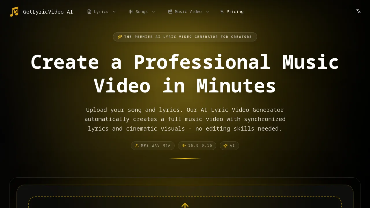 GetLyricVideo AI