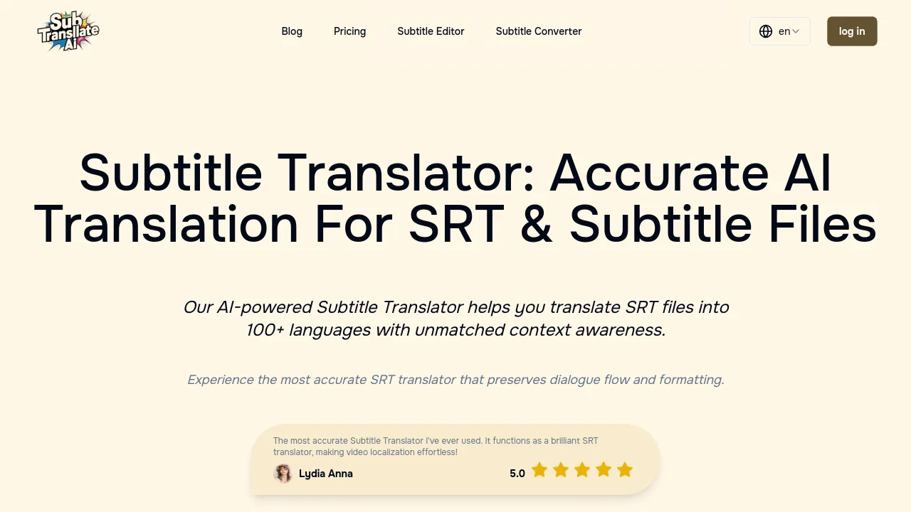 SubTranslateAI
