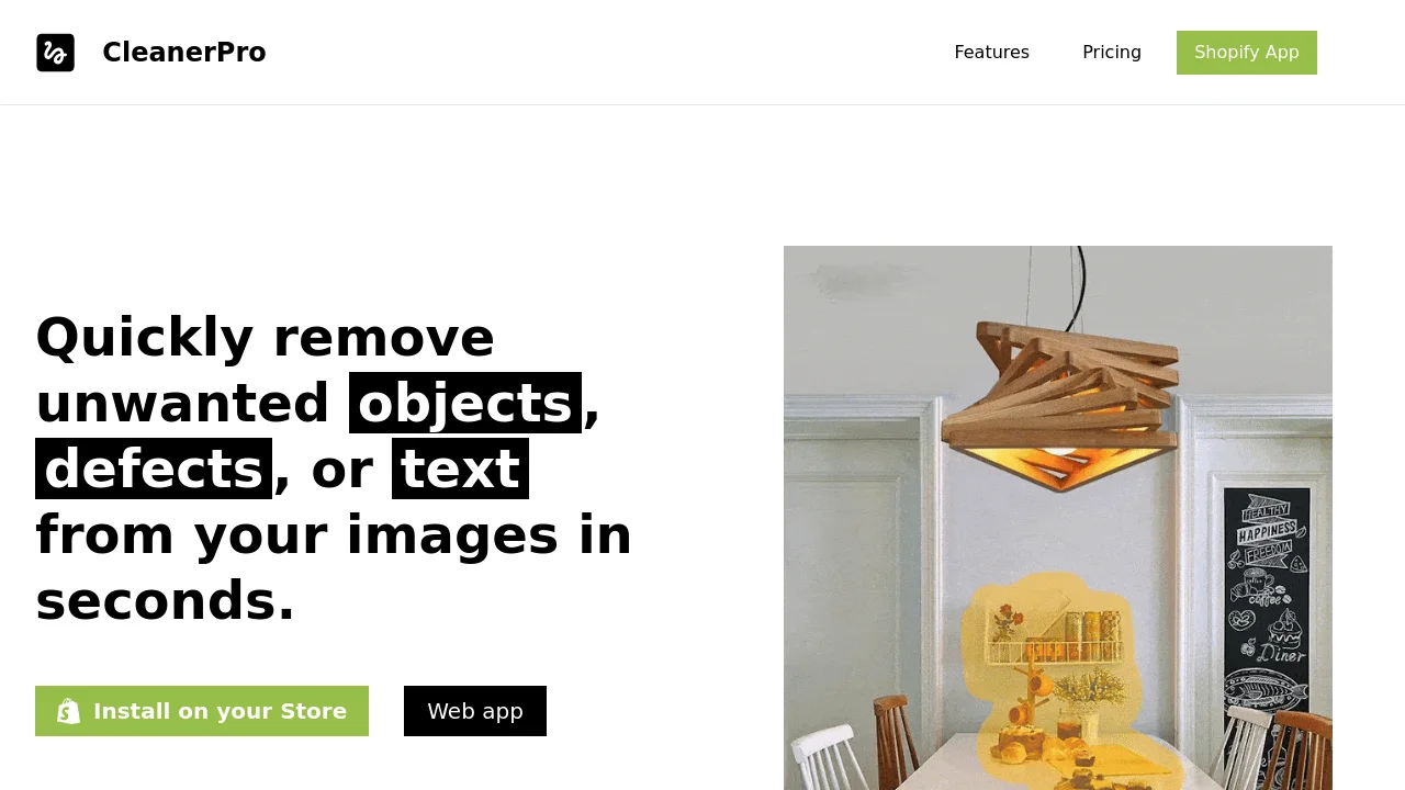 CleanerPro Image Editor
