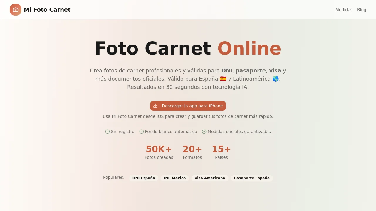 Mi Foto Carnet