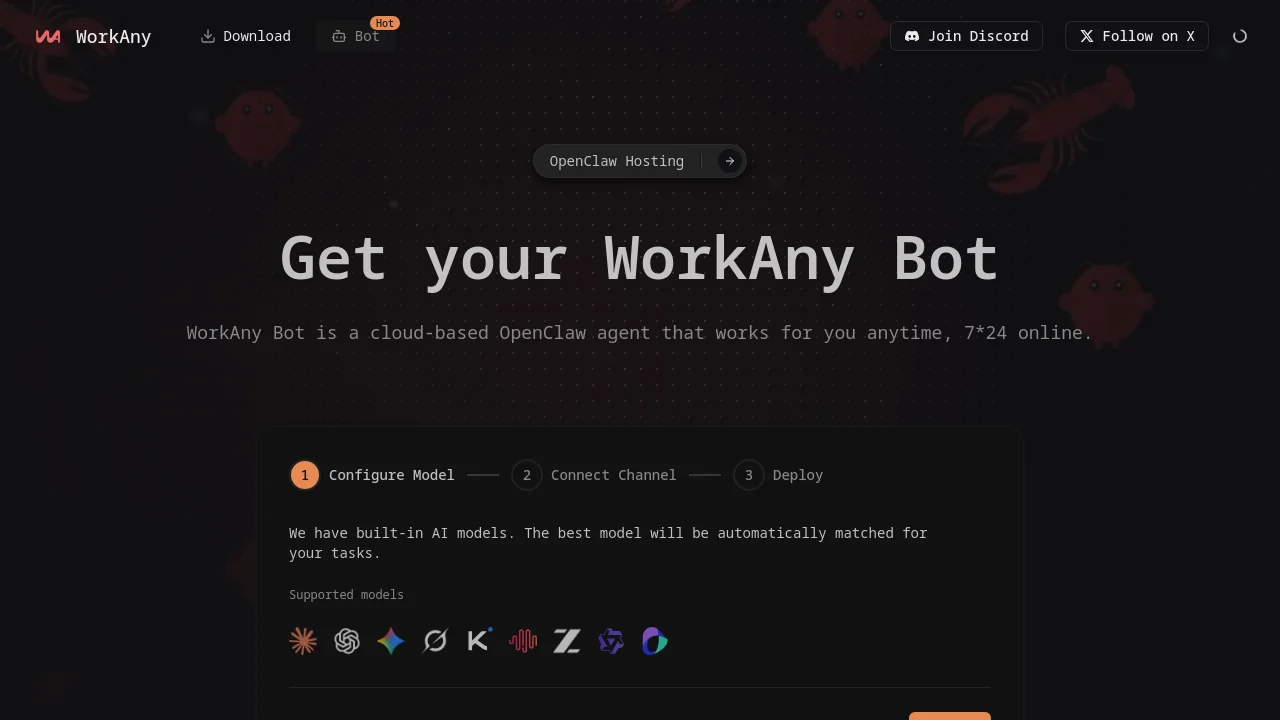 WorkAny Bot