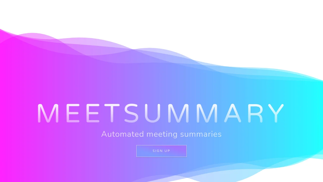 MeetSummary
