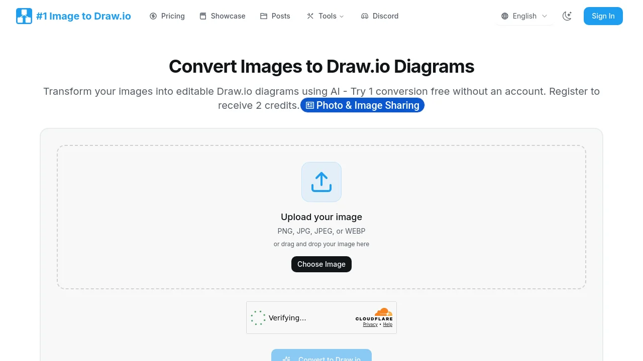 Image to Drawio