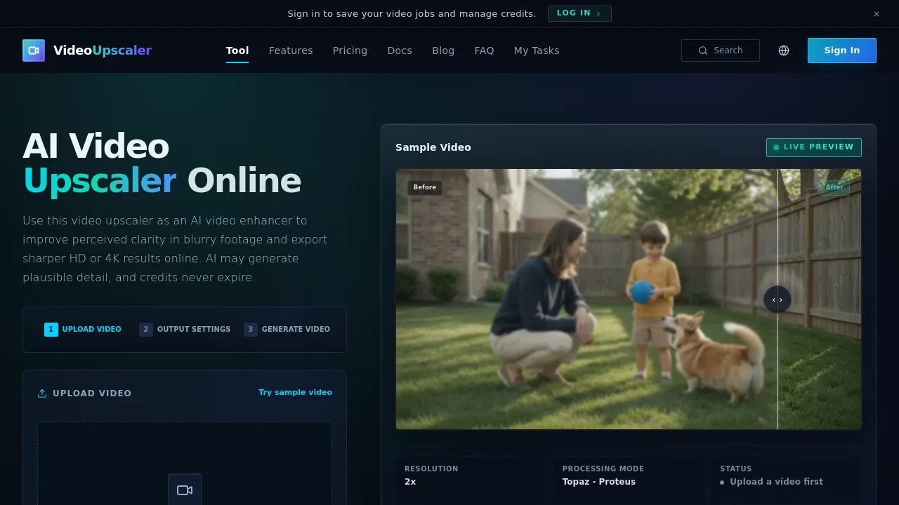 Video Upscaler
