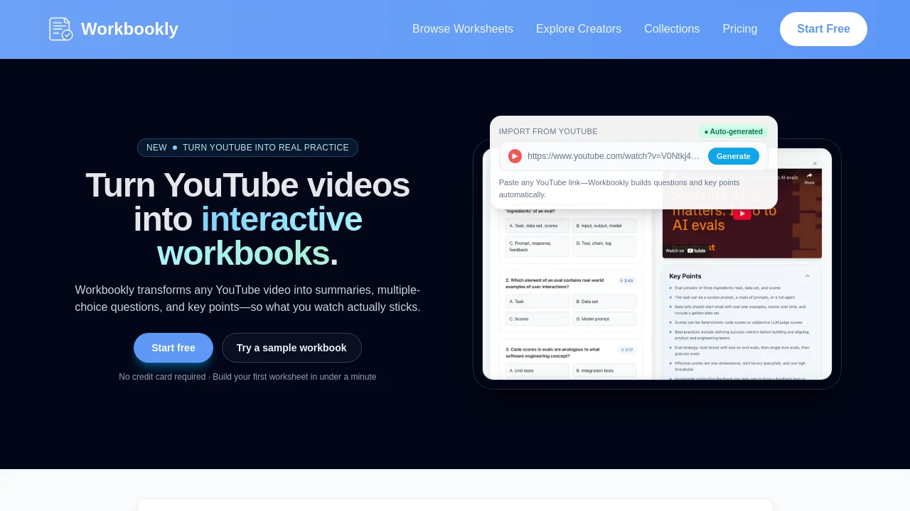 Workbookly