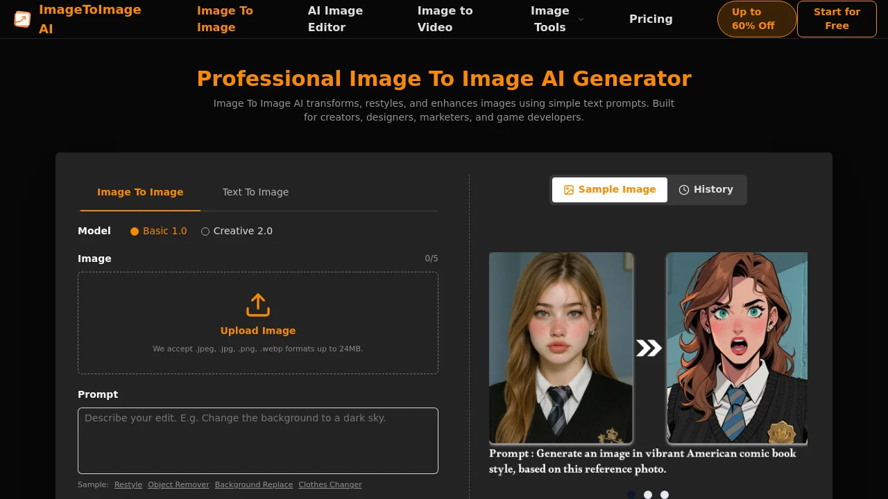ImageToImage AI