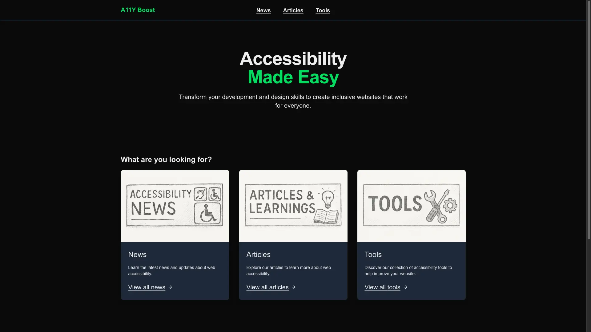 A11Y Boost