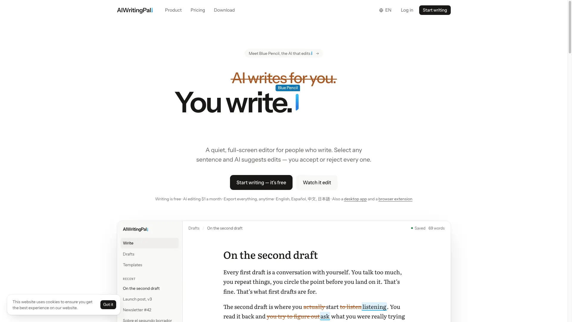 AIWritingPal