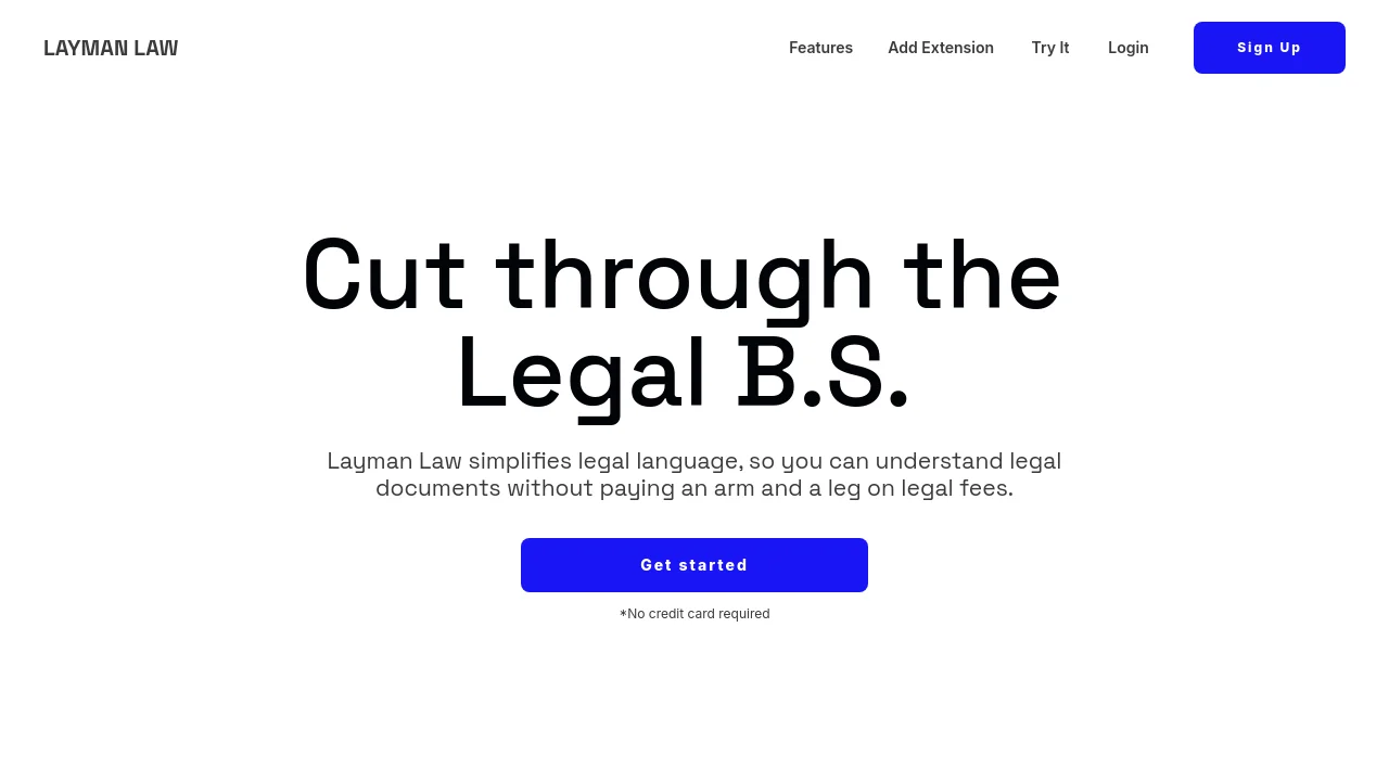 Layman Law