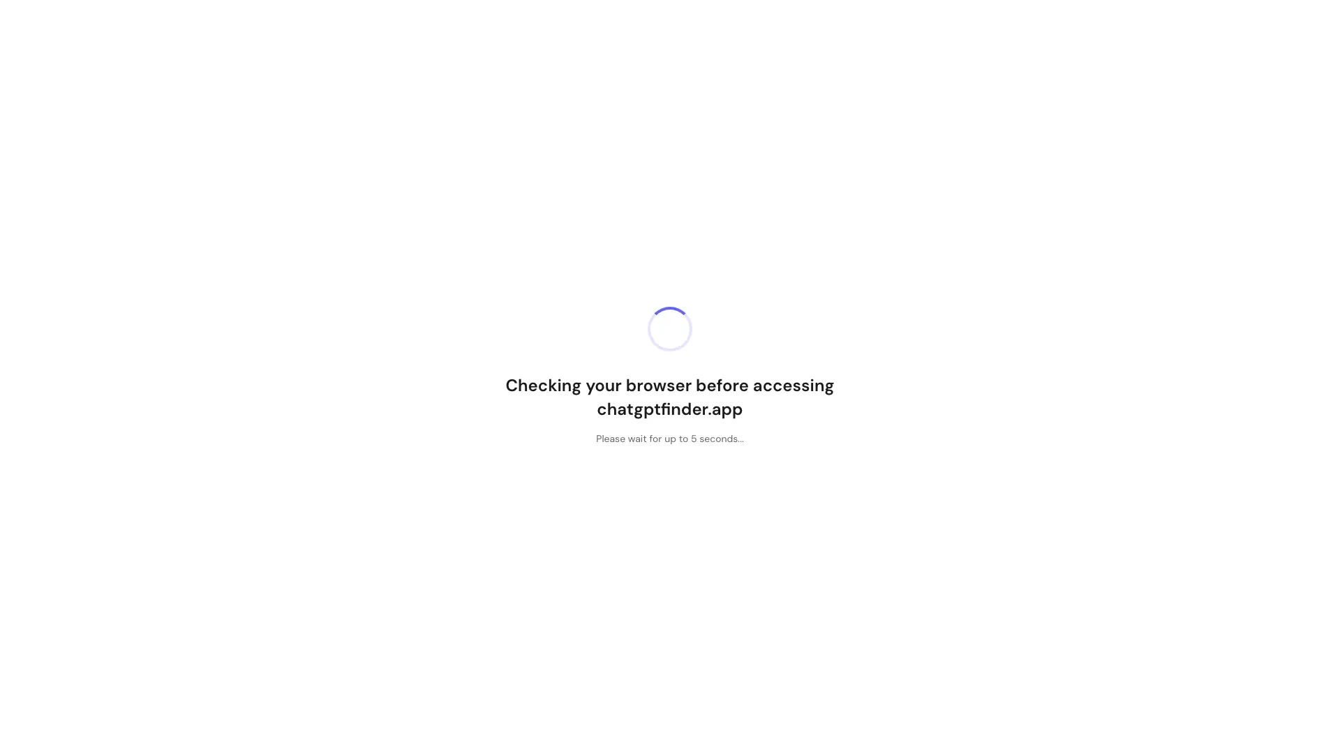 ChatGPT Finder