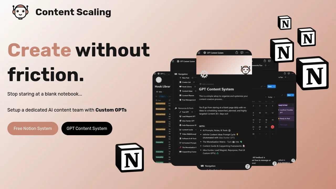 Notion Content Creation System