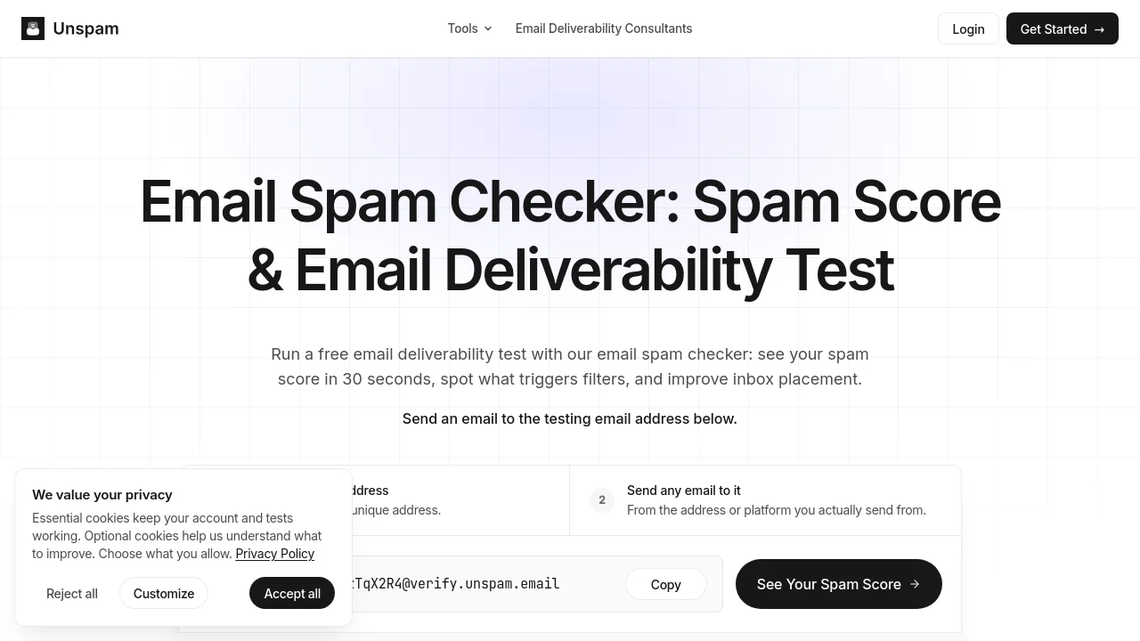 Unspam