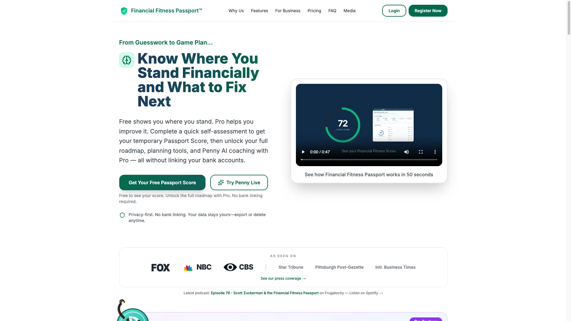 Financial Fitness Passport