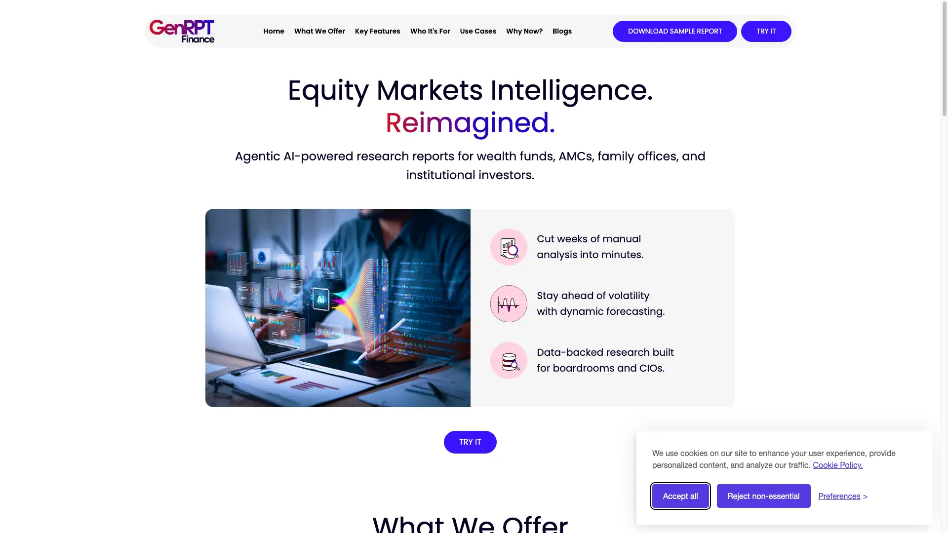 GenRPT Finance