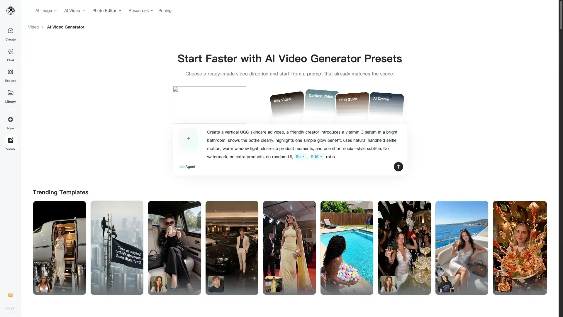 insMind AI Video Generator