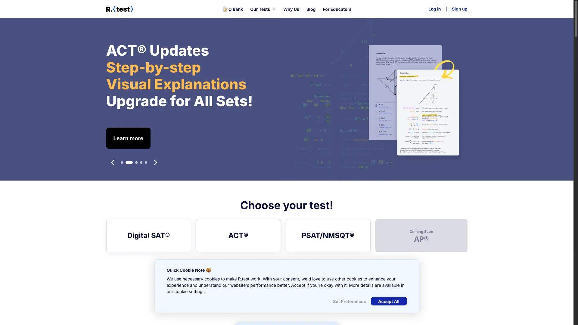 R.test
