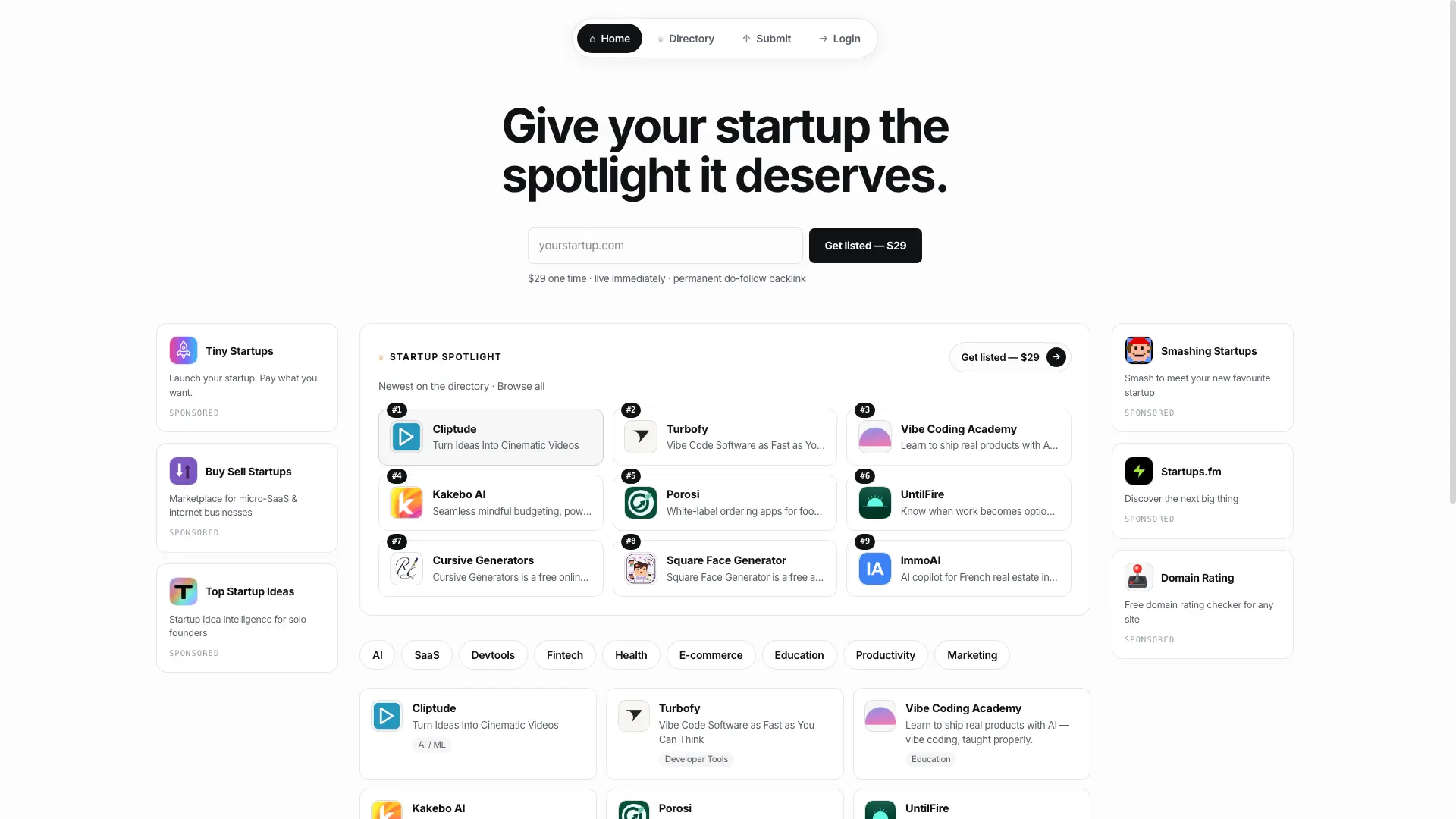 Startup Spotlight