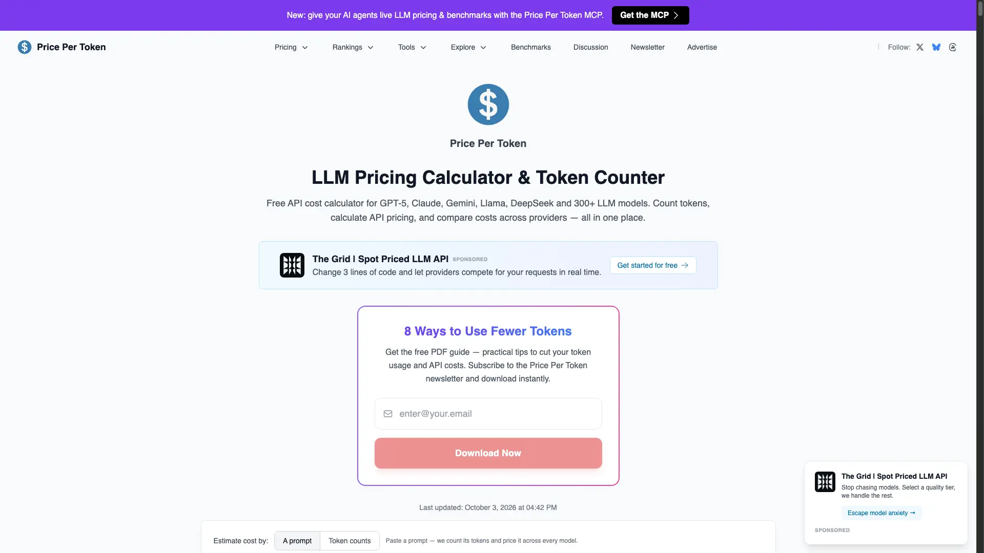 LLM Token Counter